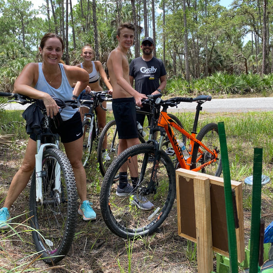 Family Bike trip to Lake Kissimmee State Park