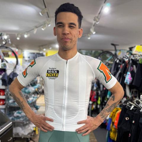 MACK X Hurricanes "SEXY SAGE" Short Sleeve Cycling Jersey