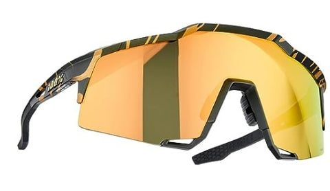 100% Speedcraft Peter Sagan LE Metallic Gold Flake Sunglasses