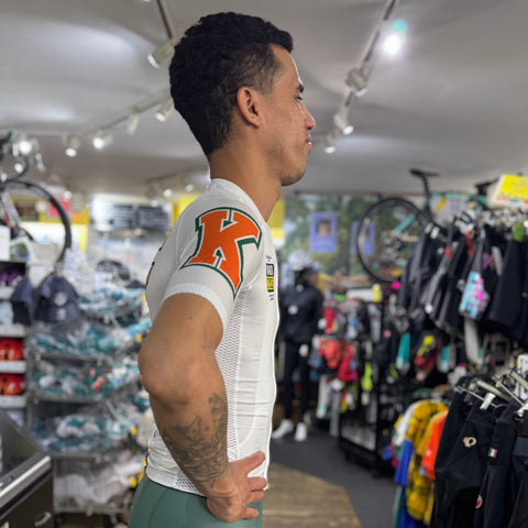 MACK X Hurricanes "SEXY SAGE" Short Sleeve Cycling Jersey