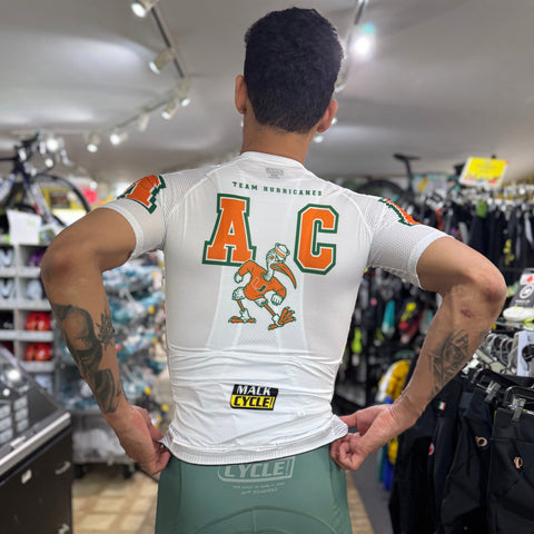 MACK X Hurricanes "SEXY SAGE" Short Sleeve Cycling Jersey