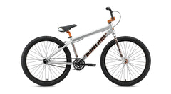 SE Bikes Blocks Flyer 26 BMX Bike - Matte Blue (Recommended Height - 5'3" and Taller)