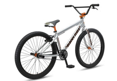 SE Bikes Blocks Flyer 26 BMX Bike - Matte Blue (Recommended Height - 5'3" and Taller)