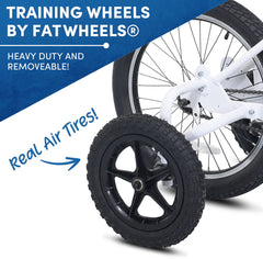 BCA FatWheels Adaptive 20" Training Wheel Bike (Recommended Height - 4'5" - 5'2"