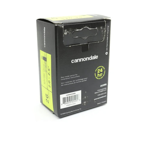 Cannondale 26x2.0 - 2.5" Bicycle Inner Tube