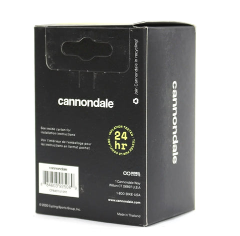 Cannondale Bicycle Inner Tube with Schrader 40mm Valve