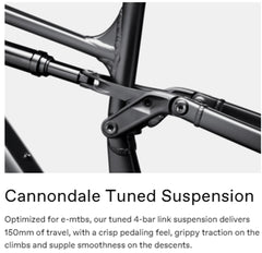 Cannondale Moterra Neo S3 11 Speed Full Suspension E-Bike