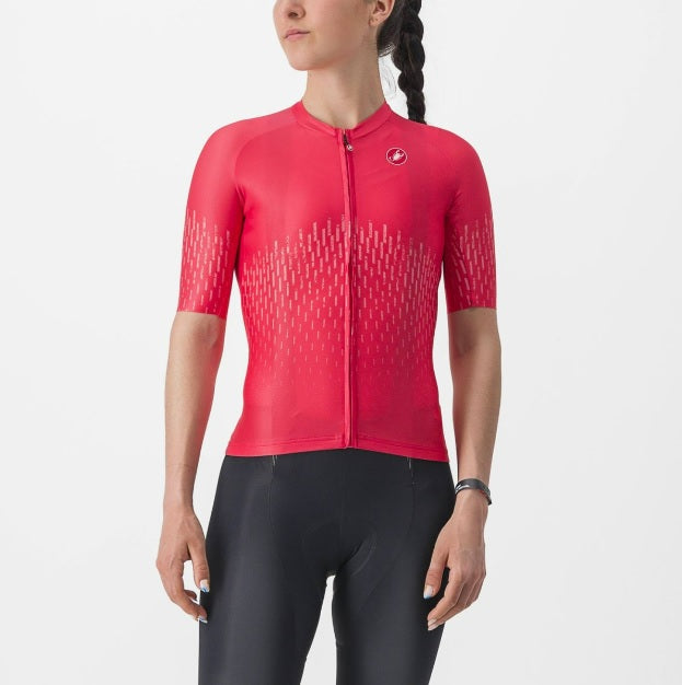 Castelli Aero Pro Women's Short Sleeve Full Zip Cycling Jersey