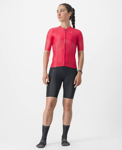 Castelli Aero Pro Women's Short Sleeve Full Zip Cycling Jersey