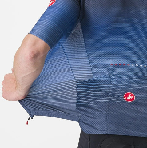 Castelli Aero Race 6.0 Short Sleeve Full Zip Cycling Jersey