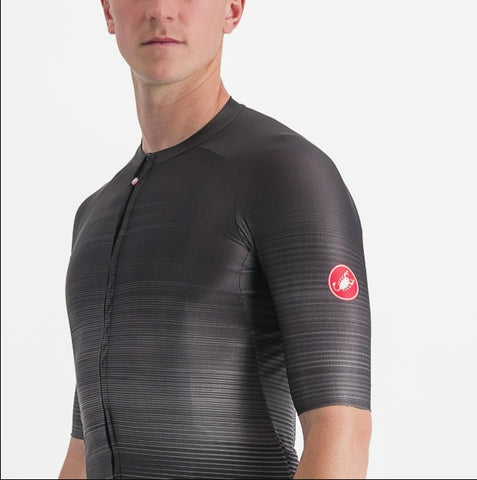 Castelli Aero Race 6.0 Short Sleeve Full Zip Cycling Jersey