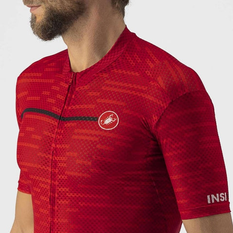 Castelli Insider Full Zip Short Sleeve Cycling Jersey