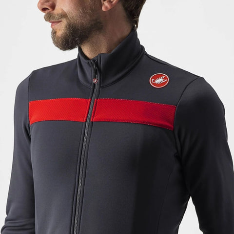 Castelli Puro 3 Full Zip Long Sleeve Cycling Jersey