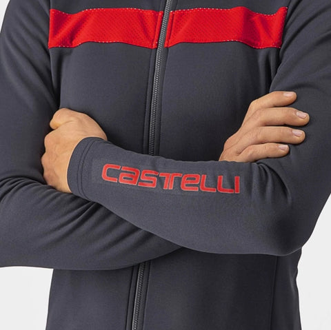 Castelli Puro 3 Full Zip Long Sleeve Cycling Jersey