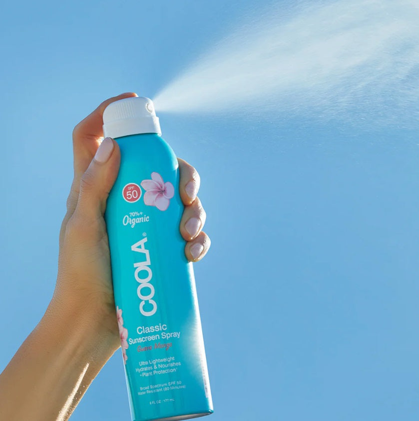 Coola Classic Suncreen Body Spray SPF50 - Guava Mango