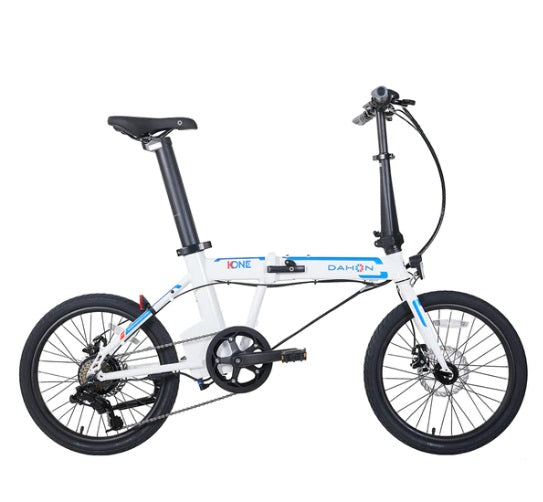 Dahon K-One 7 Speed Folding Electric Bike - Rear Hub Drive Motor