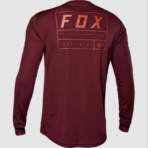 Fox Ranger Swath Long Sleeve Cycling Jersey