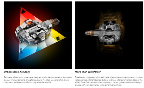 Look X-Track Power Dual MTB Power Meter Pedals