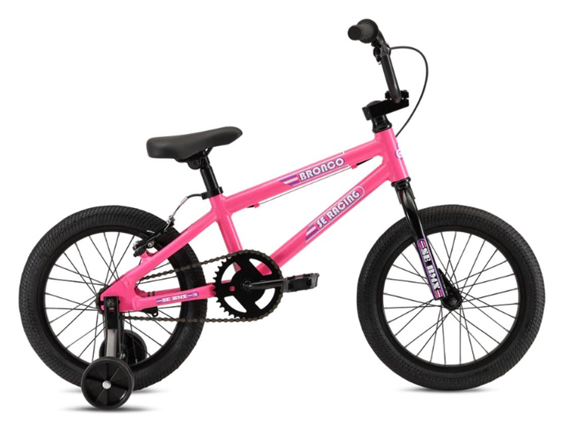 SE Bikes 16" Bronco Kid's Bike (recommended for height 3'4" to 4'4")