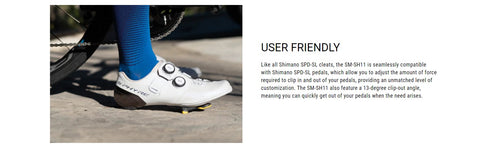 Shimano SM-SH11 Road Bike Shoe Cleats