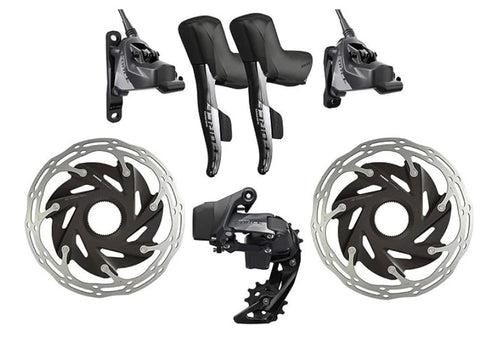 SRAM Force eTap AXS HRD 2X Flat Mount Road Bike Kit