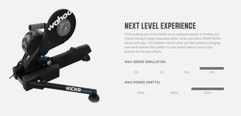 Wahoo KICKR MOVE Smart Bike Trainer