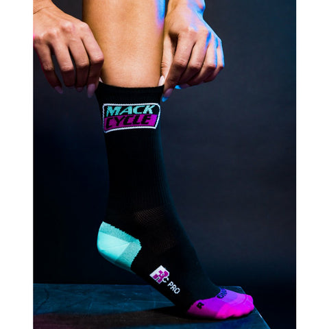 Mack Cycle x ZeFlorist - Tall Socks - Giordana