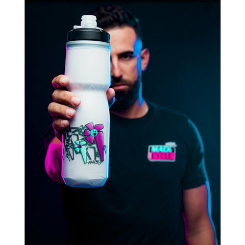 Mack Cycle x ZeFlorist - Podium® Chill™ 24oz Insulated Water Bottle