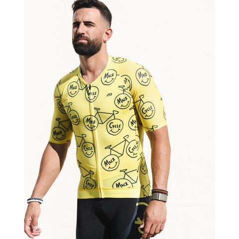 Mack Cycle Happy Riding Men's Bike Jersey