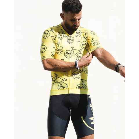 Mack Cycle Happy Riding Men's Bike Jersey