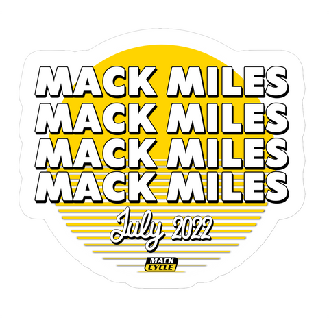 Mack Miles July Entry Sticker ( EVENT CLOSED )