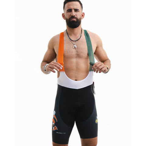 Sebastian the Ibis - Men's Cycling Bib Shorts