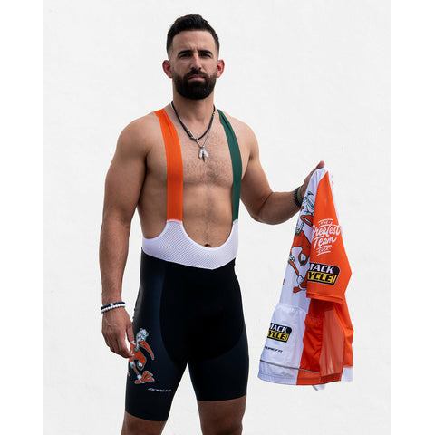 Sebastian the Ibis - Men's Cycling Bib Shorts