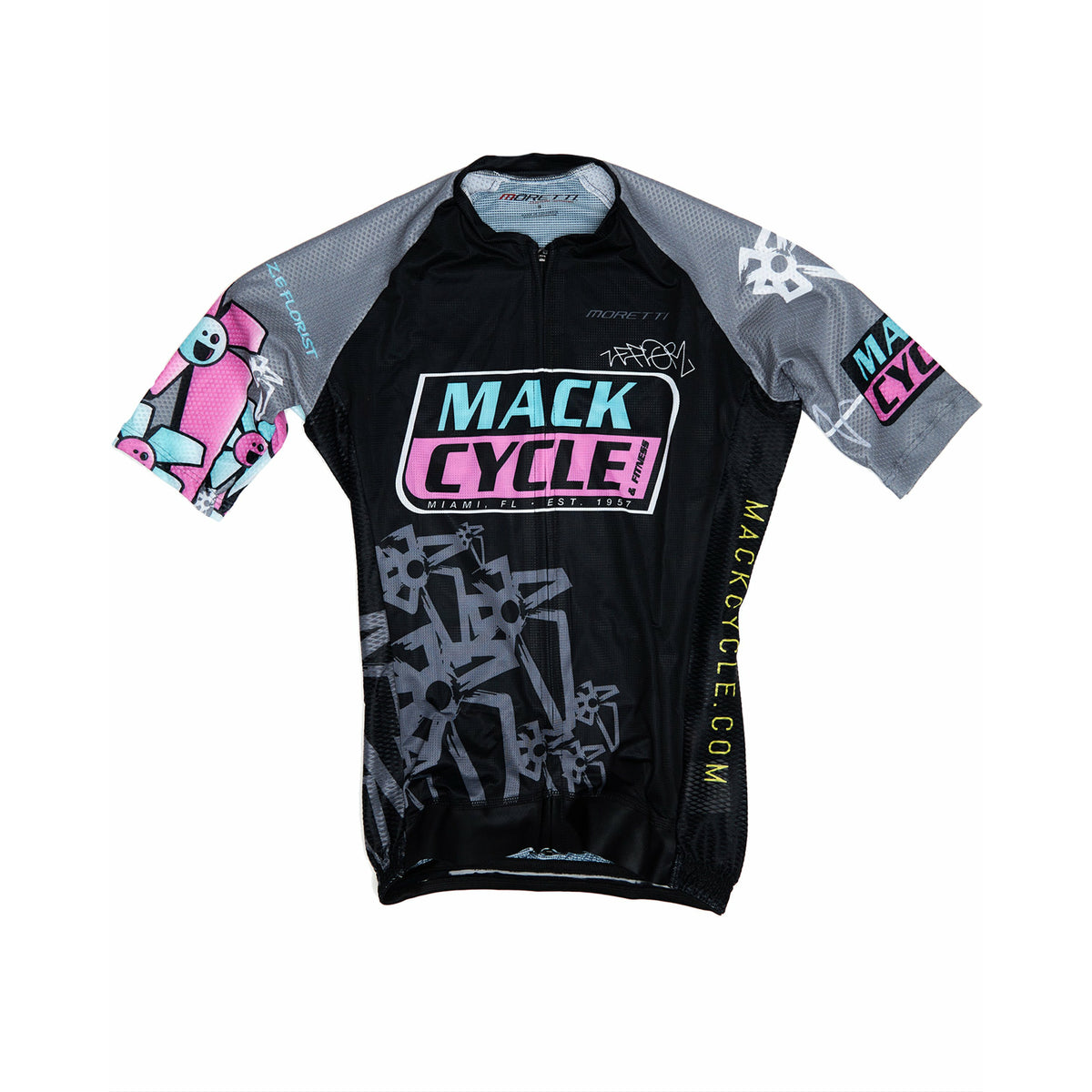 Mack Cycle x ZeFlorist - Women's Jersey