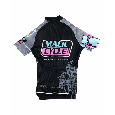 Mack Cycle x ZeFlorist - Kid's Cycling Jersey