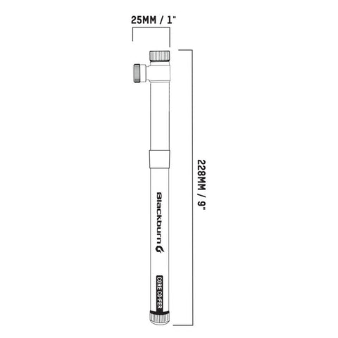 Blackburn Core CO2'Fer Mini Bike Pump