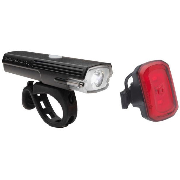 Blackburn Dayblazer 400 Front Light + Click USB Rear Light Combo Set