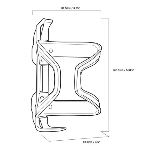 Blackburn Design Wayside Side-Entry Water Bottle Cage