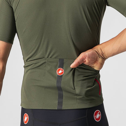 Castelli Classifica Short Sleeve Full-Zip Cycling Jersey