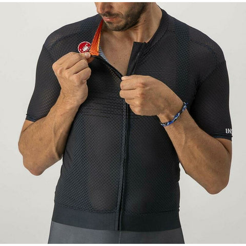 Castelli Insider Full Zip Short Sleeve Cycling Jersey