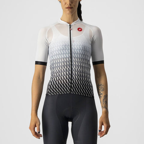 Castelli Women's Climber's 2.0 Full-Zip Short-Sleeve Cycling Jersey