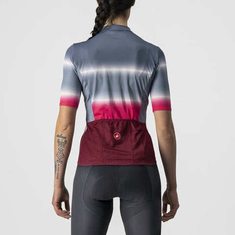 Castelli Women's Dolce Full-Zip Short-Sleeve Cycling Jersey