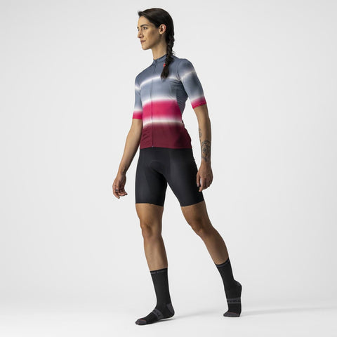 Castelli Women's Dolce Full-Zip Short-Sleeve Cycling Jersey