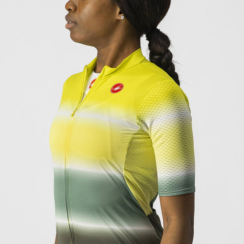 Castelli Women's Dolce Full-Zip Short-Sleeve Cycling Jersey