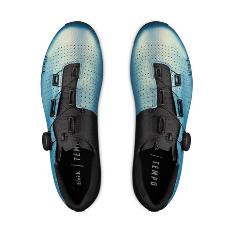 Fizik Tempo Decos Carbon Road Cycling Shoe - IridescentLightBlue