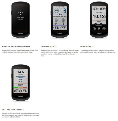 Garmin Edge 1040 Solar GPS Cycling Computer