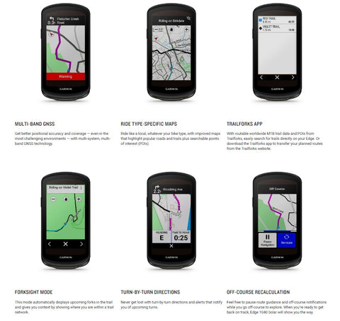 Garmin Edge 1040 Solar GPS Cycling Computer