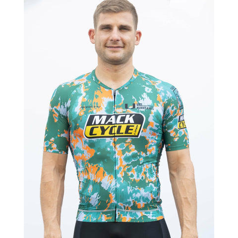 Men's Hurricanes X Mack Tie Dye Cycling Kit Bundle (Bibs/Jersey)