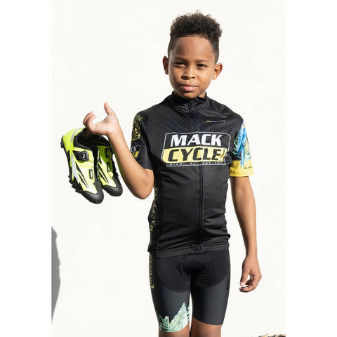 Mack Cycle Parrots - Kid's Cycling Short