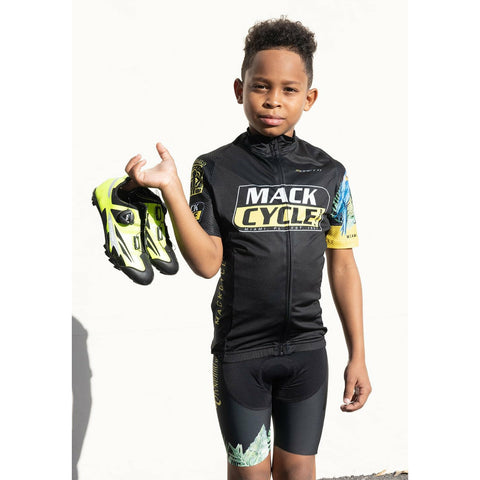 Mack Cycle Parrots - Kid's Cycling Jersey